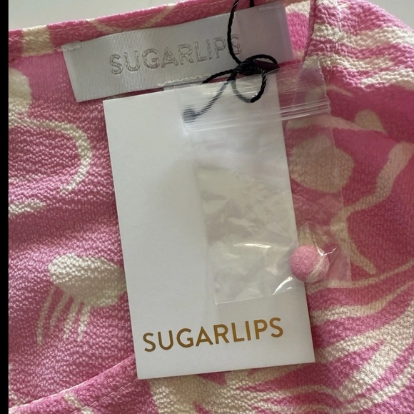 Sugarlips Pink Floral Blouse - Picture 4 of 6